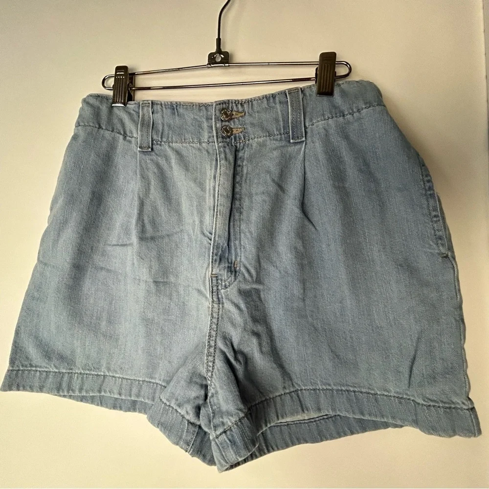Denizen from Levi's Blue Jean Loose Aline Shorts Relaxed Fit Women's‎ 4-W27